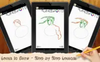 Learn to Draw Ninja Heroes Shadow Fight Screen Shot 1