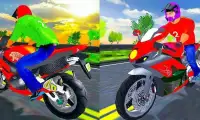 New City Moto Racer 2018 Stunts Screen Shot 0