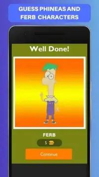 Guess Phineas And Ferb Characters Game Quiz Screen Shot 3