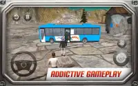Uphill Tourist Bus: Modern Offroad Transport Coach Screen Shot 1