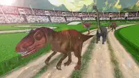 Wild Jurassic Dinosaur Racing Games Screen Shot 4