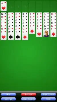 Classic Freecell Solitaire Screen Shot 10