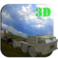 Transporter Truck 3D Army Tank