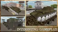 Transporter Truck 3D Army Tank Screen Shot 12
