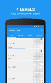 Sudoku 1024 - Super hard Screen Shot 3