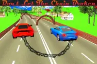 Chained Cars Crash: Chain Racing Rivals Screen Shot 0