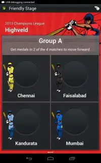 Hit Wicket Cricket - Champions League Game Screen Shot 0