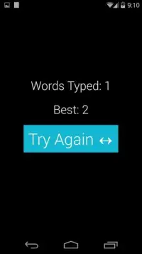 Type as Fast as You Can! Screen Shot 0
