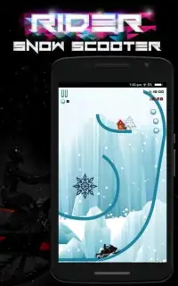 Rider- Snow Scooter Screen Shot 2