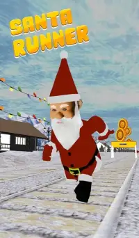 Subway Santa Xmas Runner Santa Secret Gifts 2018 Screen Shot 3