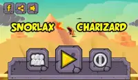 Snorlax-boy VS Charizard Super Jungle Wolrd Run Screen Shot 7