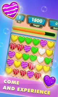 Love Candy Links Matching Screen Shot 1