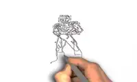 How To Draw Power Rangers Screen Shot 0