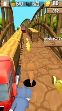 Subway Tom Rush: Jerry Escape Screen Shot 3