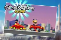 Cat Noir And Ladybug Car Race Screen Shot 2