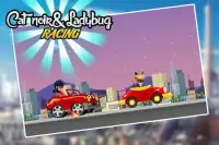 Cat Noir And Ladybug Car Race Screen Shot 0