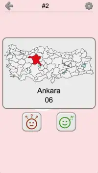 Provinces of Turkey - Locations on the Turkish Map Screen Shot 3