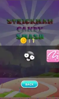 Stickman Candy Smash Screen Shot 0
