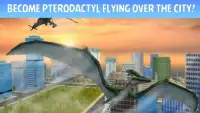 Pterodactyl Dino City Attack Screen Shot 3