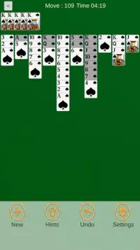 Spider Solitaire : Card Games Screen Shot 3