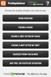 PreflopAdvisor by PokerSnowie Screen Shot 4