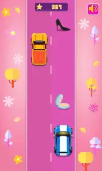 Girls Race * Endless car racing game Screen Shot 4