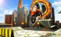 Impossible Moto Stunt Bike Fever 3D: Bike racing Screen Shot 2