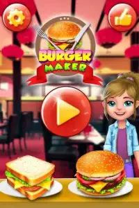 Burger Making Fast Food Restaurant Game Screen Shot 4