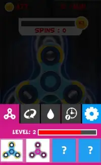 Fidget Spinner Game Screen Shot 3