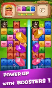 Fruit Block Boom - Puzzle Crush Legend Screen Shot 2