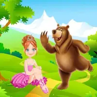 mashaa run world and the bear Guide Adventure Screen Shot 1