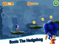Super sonic subway hedgehog RUNNER Jungle World Screen Shot 2