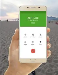Fake Jake Paul Call Prank Simulation Screen Shot 0