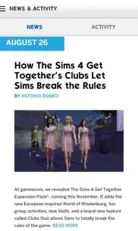 The Sims™ 4 Gallery Screen Shot 2