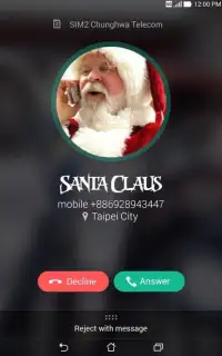 Real Call From Santa Claus *OMG HE ANSWERED* Screen Shot 0