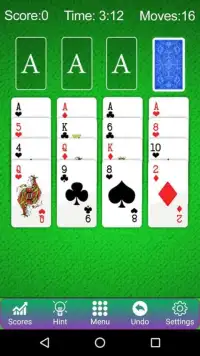 Solitaire Forty Thieves - King Solitaire Screen Shot 5
