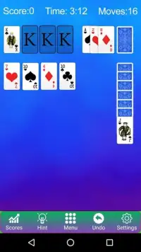 Solitaire Forty Thieves - King Solitaire Screen Shot 4