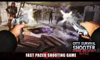 City Survival Shooter- Zombie Breakout Battle Screen Shot 14