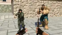 FPS Rope hero VS Incredible monster city battle Screen Shot 5