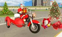 Santa Moto Bike Rider 2018 Screen Shot 0