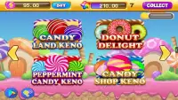Free Keno Games - Candy Bonus Screen Shot 4