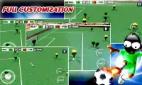 Stickman Hero Soccer Star Football Fantasy Strike Screen Shot 2