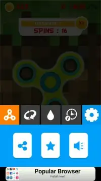 Ultimate Fidget Spinner Screen Shot 1