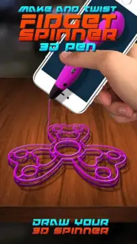Make and Twist Fidget Spinner 3D Pen Screen Shot 2