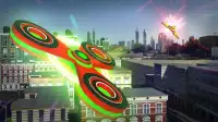 War of Flying Fidget Spinner Monsters 3D Sim Screen Shot 0