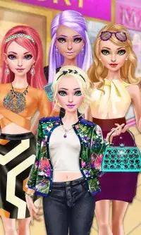 Glam Doll Salon: BFF Mall Date Screen Shot 7