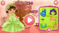 Dora the little princess Dressup game for girls Screen Shot 1