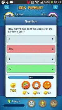 Box Pursuit Trivia Questions Screen Shot 8