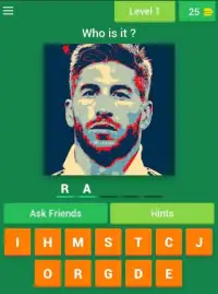 Guess Real Madrid Players on Pop Art Screen Shot 3