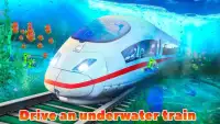 Underwater Train Racing Sim 3D Screen Shot 3
